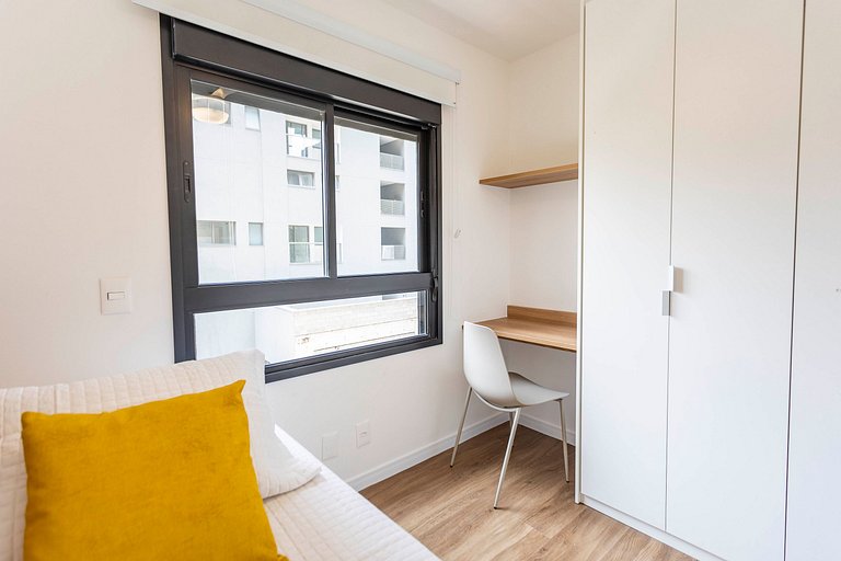 Flat de 2 quartos em Moema | Boulevard Ibirapuera | WeHome