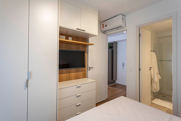 Wehome - Elegante apartamento de dos habitaciones en Moema