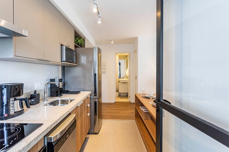 Wehome - Em Moema, com 2 quartos e muito conforto