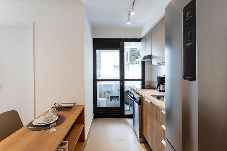 Wehome - Em Moema, com 2 quartos e muito conforto