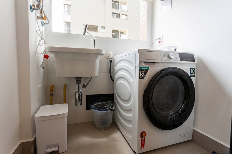 Flat de 2 quartos em Moema | Boulevard Ibirapuera | WeHome