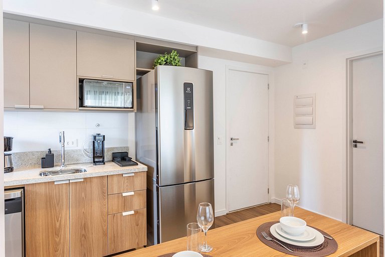 Wehome - Elegante apartamento de dos habitaciones en Moema