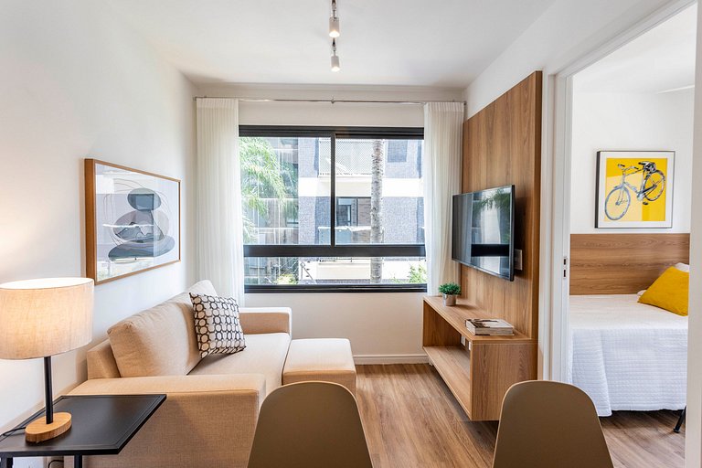 Flat de 2 habitaciones amueblado en Moema | WeHome