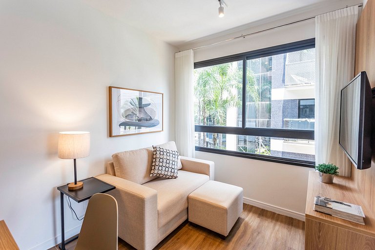 Flat de 2 quartos em Moema | Boulevard Ibirapuera | WeHome