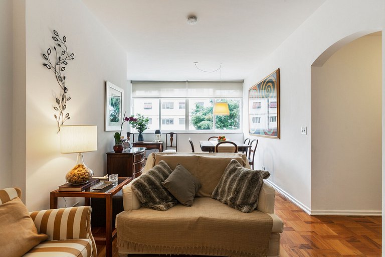 Wehome - Best location in Jardins, 3 Bed. & AC.