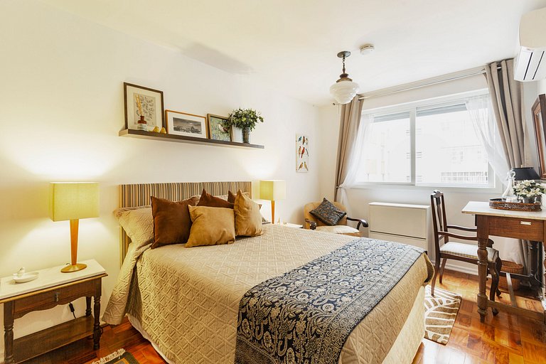 Wehome - Best location in Jardins, 3 Bed. & AC.