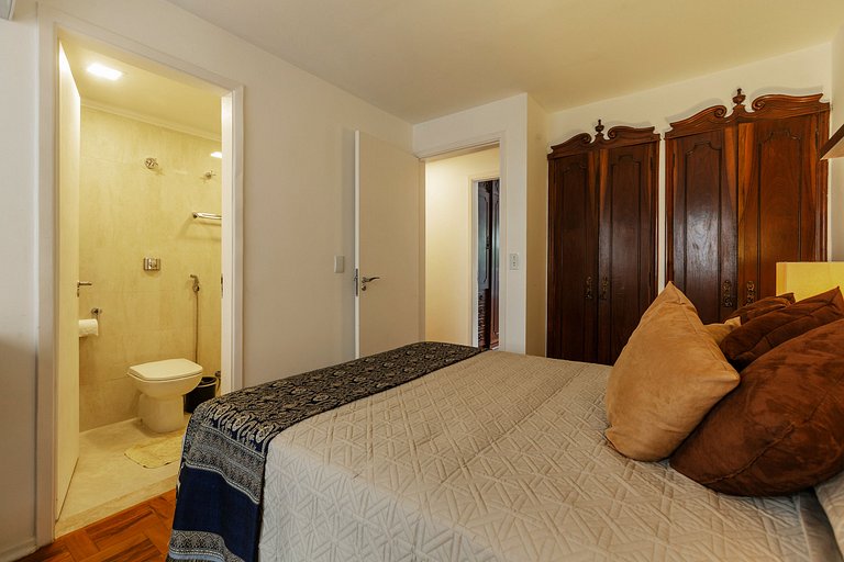 Wehome - Melhor localização, 3 dorms e Ar cond