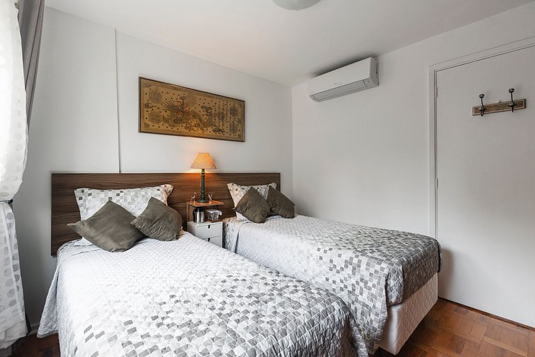 Wehome - Best location in Jardins, 3 Bed. & AC.