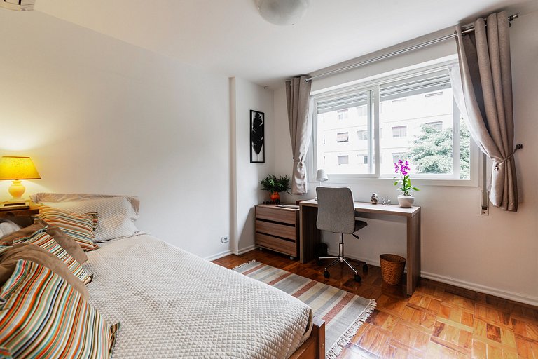 Wehome - Best location in Jardins, 3 Bed. & AC.