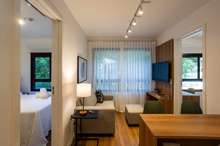 Wehome - Dois dorms e apto completinho em Moema!