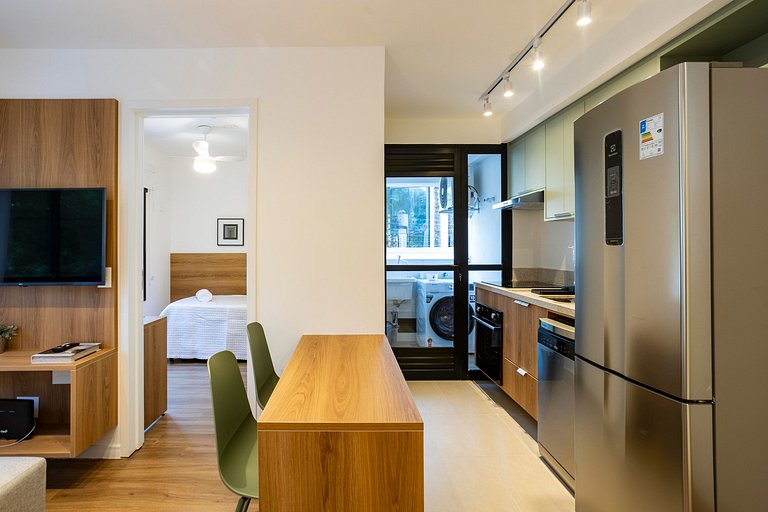 Wehome - Dois dormitórios e apartamento completo em Moema!