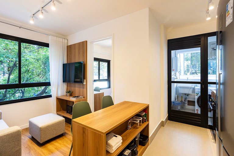 Flat de 2 quartos em Moema | Boulevard Ibirapuera | WeHome