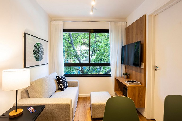 Flat de 2 quartos em Moema | Boulevard Ibirapuera | WeHome