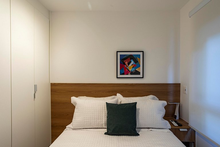 Wehome - Dois dorms e apto completinho em Moema!