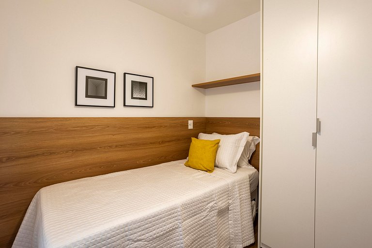 Wehome - Dois dormitórios e apartamento completo em Moema!