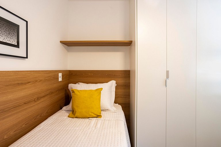 Flat de 2 quartos em Moema | Boulevard Ibirapuera | WeHome