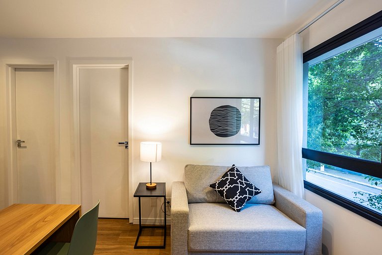 Flat de 2 quartos em Moema | Boulevard Ibirapuera | WeHome