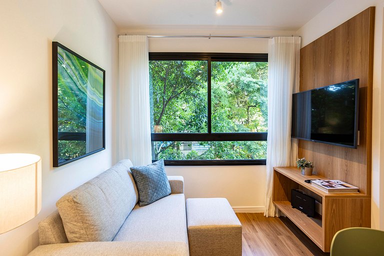 Flat de 2 quartos em Moema | Boulevard Ibirapuera | WeHome
