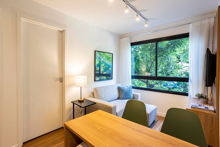 Flat de 2 quartos em Moema | Boulevard Ibirapuera | WeHome