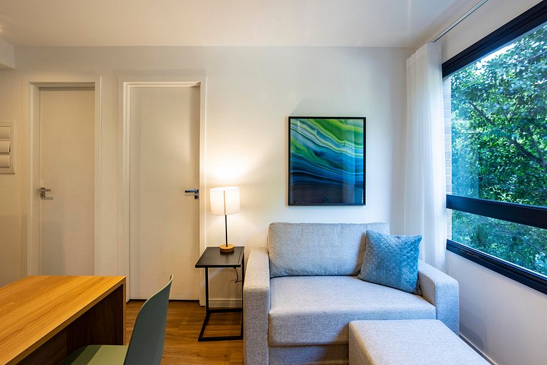 Flat de 2 quartos em Moema | Boulevard Ibirapuera | WeHome