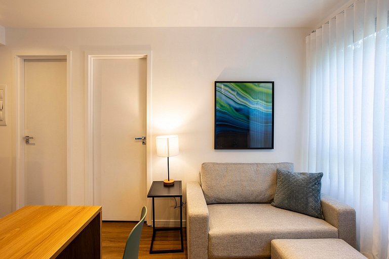 Flat de 2 habitaciones amueblado en Moema | WeHome