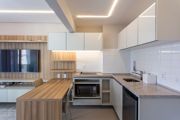 Wehome - Lindo studio completo, no Vhouse