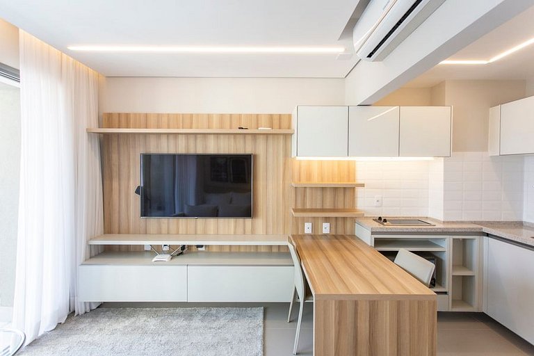 Wehome - Lindo studio completo, no Vhouse