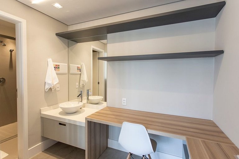 Wehome - Conforto máx. em 72m2, com café da manhã!