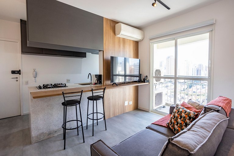 Flat de 1 quarto mobiliado na Vila Nova Conceição | WeHome