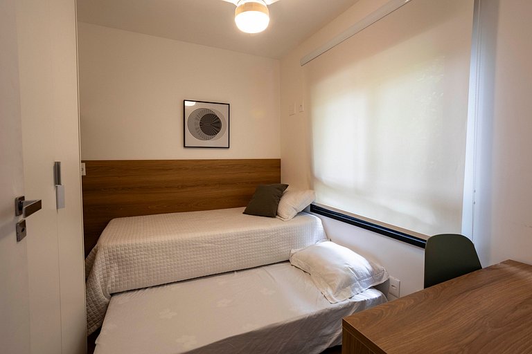 Flat de 2 quartos em Moema | Boulevard Ibirapuera | WeHome