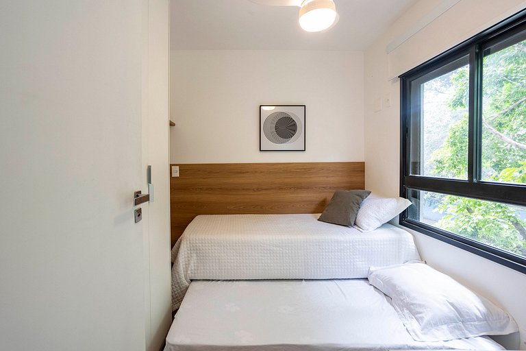 Wehome - Em Moema, com 2 dorms e muito conforto