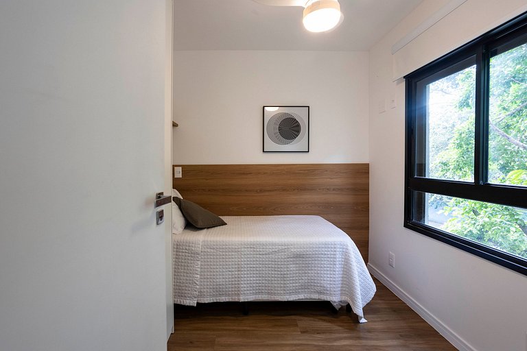 Wehome - En Moema, con 2 habitaciones y toda la comodidad qu