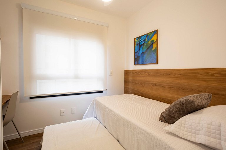 Flat de 2 quartos em Moema | Boulevard Ibirapuera | WeHome