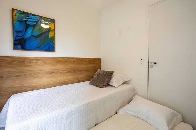 Flat de 2 quartos em Moema | Boulevard Ibirapuera | WeHome