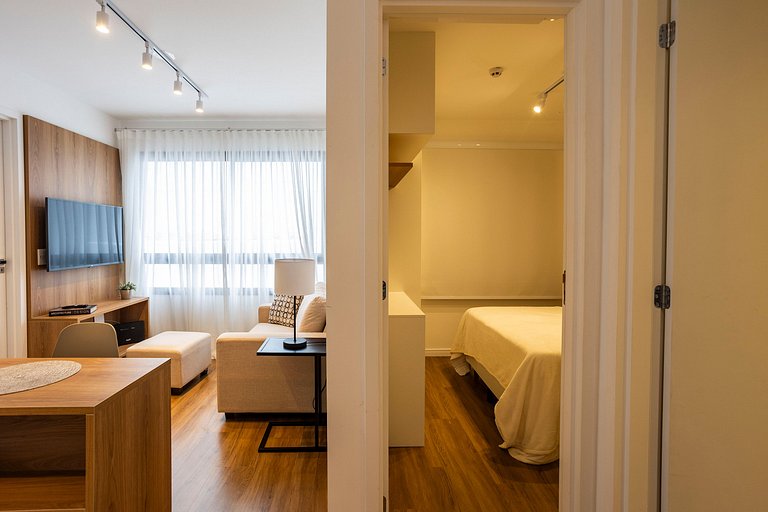 Flat de 2 habitaciones amueblado en Moema | WeHome