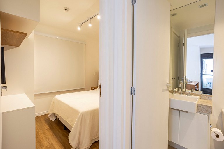 Wehome - Apartamento novo e lindo com 2 quartos em Moema