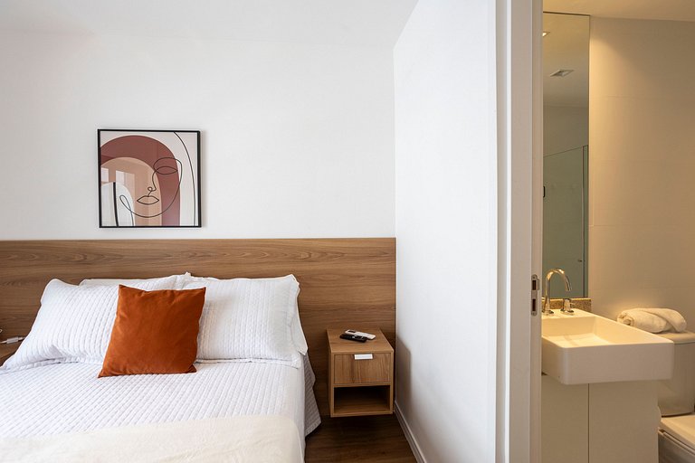 Wehome - Apartamento novo e lindo com 2 quartos em Moema