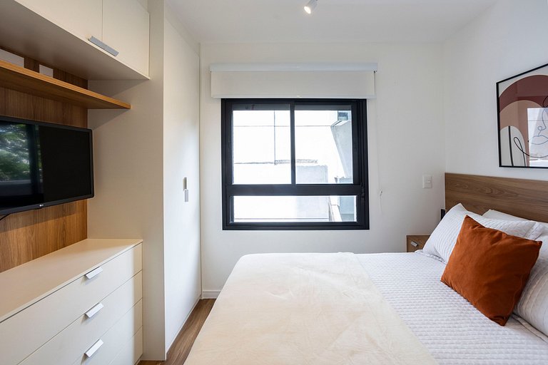 Wehome - Apartamento novo e lindo com 2 quartos em Moema