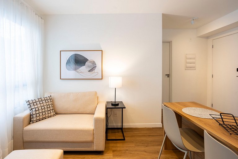 Flat de 2 habitaciones amueblado en Moema | WeHome