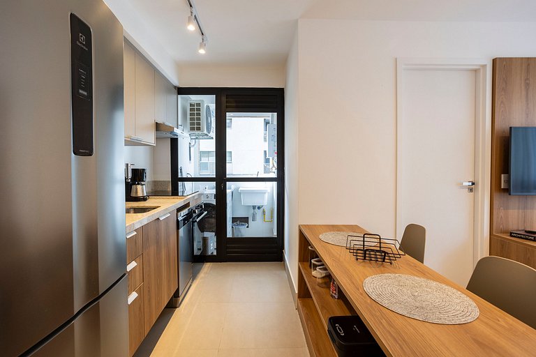 Wehome - Apartamento novo e lindo com 2 quartos em Moema