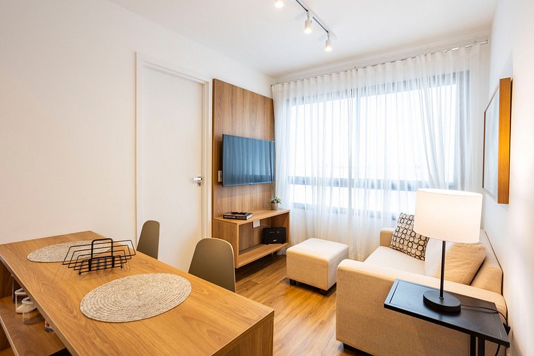 Wehome - Apartamento novo e lindo com 2 quartos em Moema