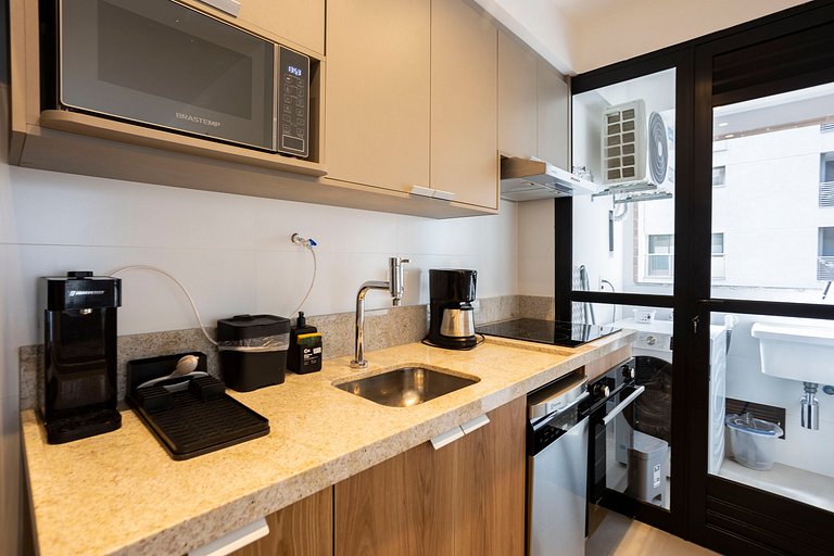 Wehome - Apartamento novo e lindo com 2 quartos em Moema