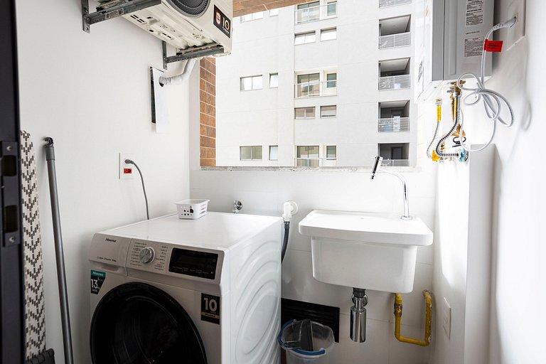 Flat de 2 habitaciones amueblado en Moema | WeHome