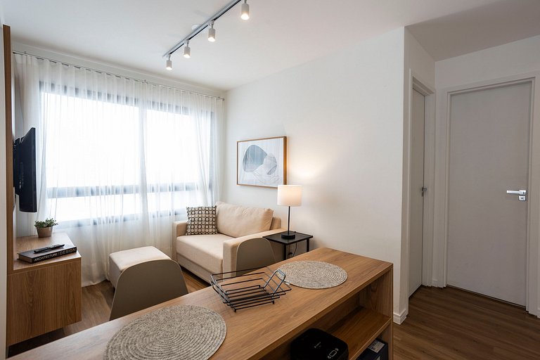 Flat de 2 habitaciones amueblado en Moema | WeHome