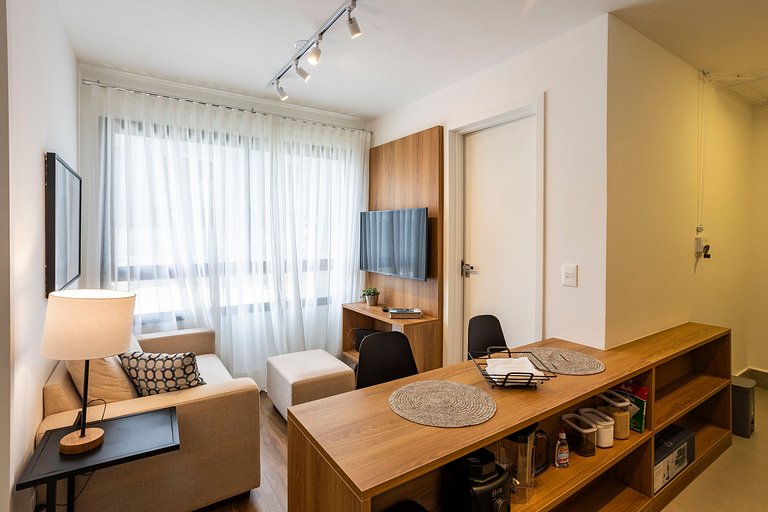 Flat de 2 habitaciones amueblado en Moema | WeHome