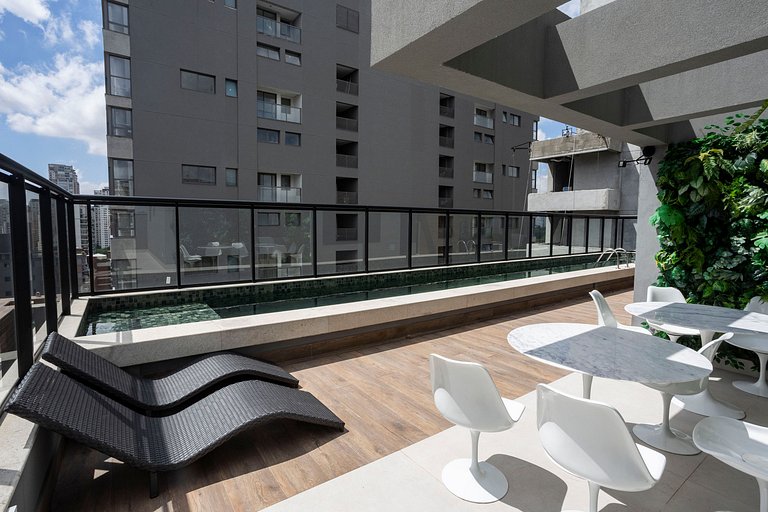 Flat de 2 habitaciones amueblado en Moema | WeHome