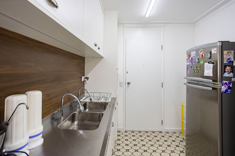 Wehome - Exclusive 3-dorms apt in Itaim, with AC.