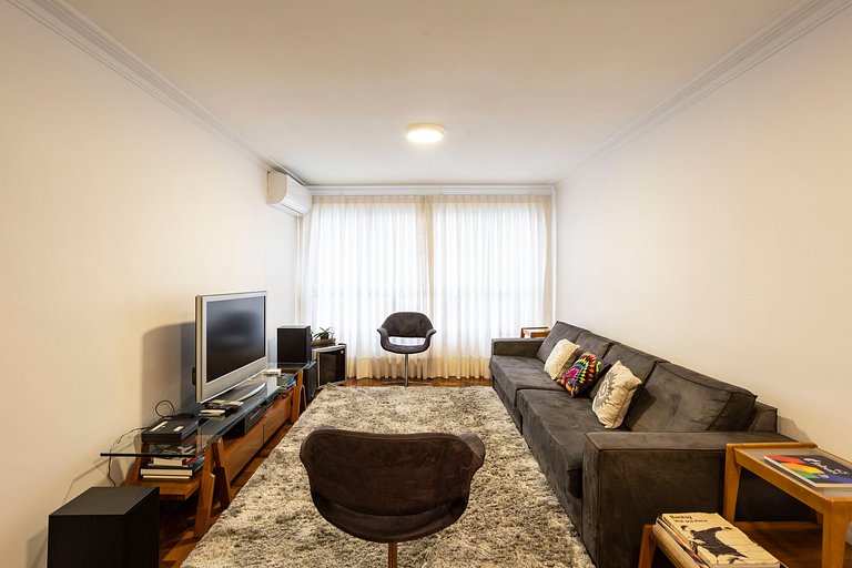 Wehome - Apartamento exclusivo de tres habitaciones en Itaim