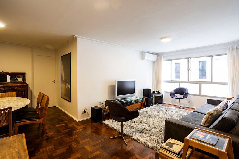 Wehome - Spacious 3-bedroom apartment in Itaim with air cond