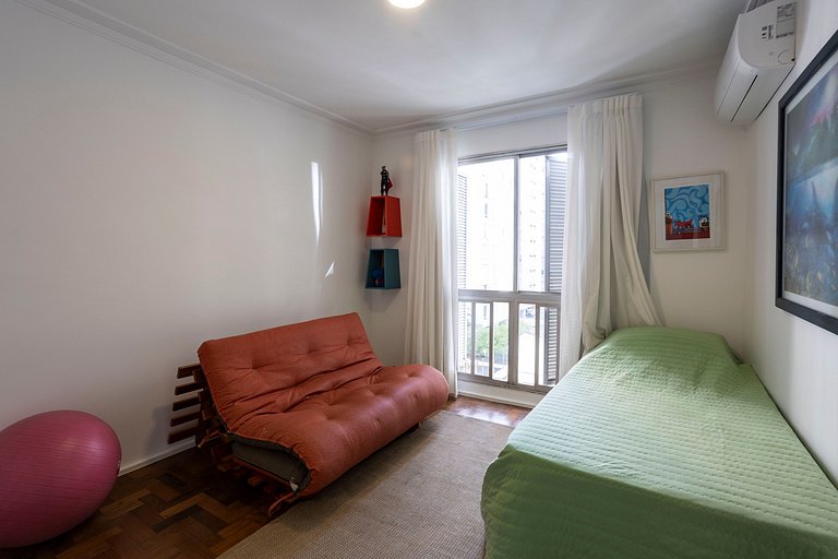 Wehome - Lindo, exclusivo, 3 quartos, ar-cond